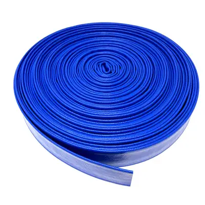 NEW 50 , 100 300 FT PVC Layflat Discharge Water Hose 5471154, View more