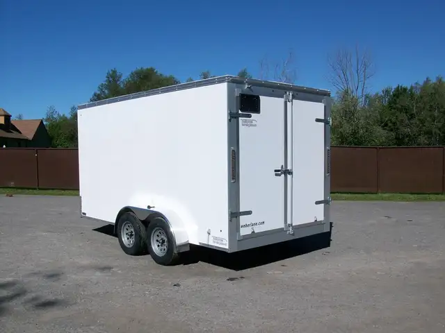 2025 Weberlane CARGO 7 X 14 V-NOSE A GLISSIERE 78in.HT. CONTRACT in Cargo & Utility Trailers in Laval / North Shore - Image 7