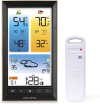 AcuRite 01201M Vertical Wireless Color Weather Station Brand New