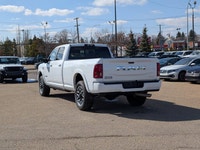 This pre-owned 2025 Ram 2500 Limited Longhorn Crew Cab is finished in Bright White with a distinctiv... (image 3)