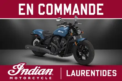 Alary Sport Cette MOTOCYCLETTE INDIAN SCOUT SIXTY BOBBER LIMITED 2026 est disponible DÈS MAINTENANT!...