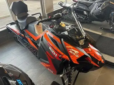2025 Arctic Cat Riot Touring 400 Engine Type: Single-Cylinder Displacement: 24.2 cu. in. (397 cc) Bo...