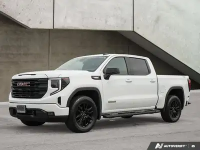 2024 GMC Sierra 1500 Crew Elevation 4WD. One Owner, No Accidents. Forward collision alert, lane keep...