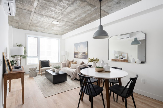 Condo appartement NEUF à louer à PSC-2cc 4 1/2-metro Charlevoix dans Locations longue durée  à Ville de Montréal