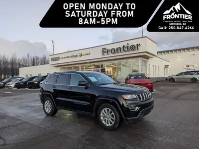 Discover capability and comfort with the 2021 Jeep Grand Cherokee Laredo 4x4, now available at Front...