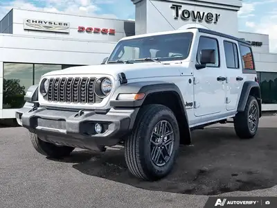 This Jeep Wrangler boasts a Intercooled Turbo Premium Unleaded I-4 2.0 L/122 engine powering this Au...