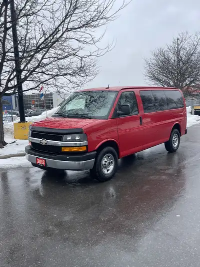 WOW!!HELLLLO BIG RED!!CHECK OUT THIS 2013 CHEVROLET EXPRESS 3500 LT 12 PASSENGER FINISHED IN BEAUTIF...