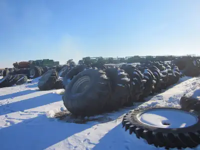 Combine World has an extremely wide and varied amount of both used and new agriculture tires for com...
