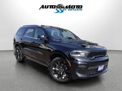 SAFETY INCLUDED 7 PASSENGERS Very Clean 3.6L V6 Dodge Durango GT with Automatic Transmission. Black...