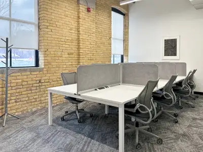 Get to work among a like-minded community in our shared office space for rent. Our coworking spaces...