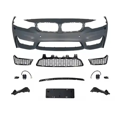 Upgrade your BMW 4 Series F32 F33 F36 2014-2020 to M4 Style Look Front Bumper Conversion Fitment: BM...