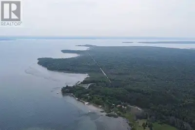 St. Joseph Island waterfront lot at the end of a year round road. Build your dream home or cottage o...