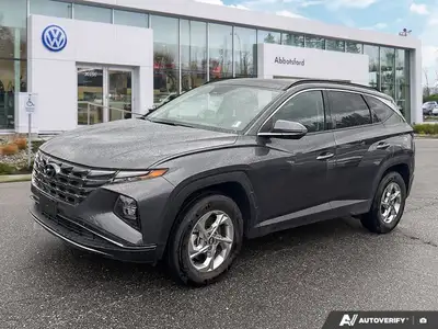 Designed for both daily commutes and weekend escapes, this 2023 Hyundai Tucson Preferred in striking...