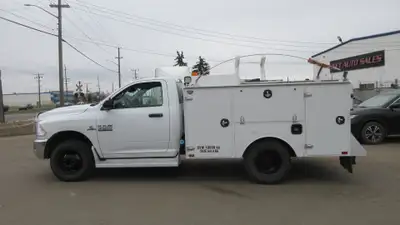 2013 DODGE RAM 3500 SLT REG CAB 4X4 WITH SERVICE TRUCK 2013 DODGE 3500 REG CAB SERVICE TRUCK WITH VM...