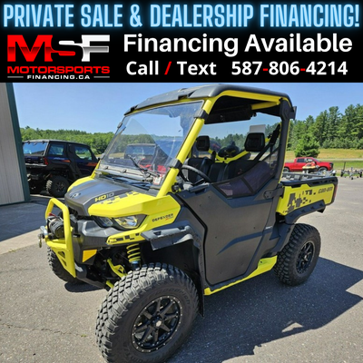 FINANCE ANYTHING IN CANADA PRIVATE SALE & DEALERSHIP FINANCING CALL / TEXT 587-806-4214 APPLY NOW @...