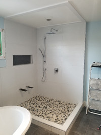 Tile Setting, Bathroom Renovation