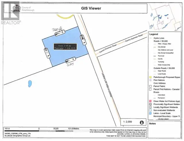 00 N. DUMMER 7TH LINE ROAD Douro-Dummer, Ontario in Land for Sale in Peterborough - Image 4
