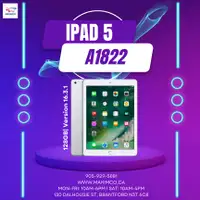 Refurbished iPad 5 128GB Silver Version 16.3.1 (A1822) for Sale!