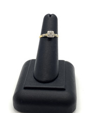 14KT 2 Tone Gold Old European Cut Diamond Ring w Appraisal $525
