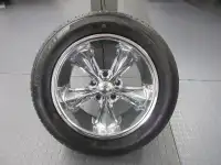 Foose chrome wheel and tire package