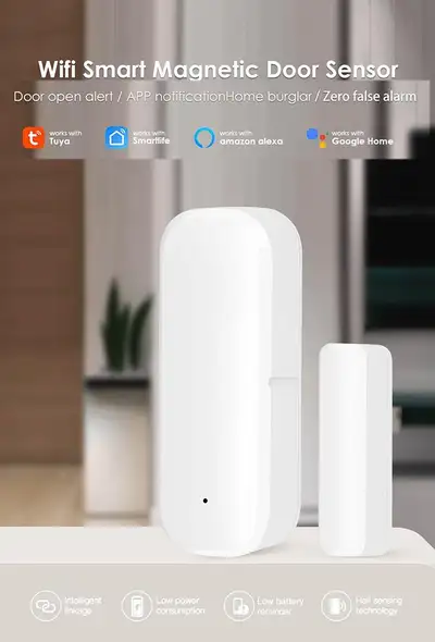 PORTABLE DOOR AND WINDOW ALARM SYSTEM - Great for Travel, View more