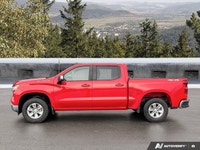 Conquer any road and turn heads with the vibrant Red Hot 2025 Chevrolet Silverado 1500 LT Crew Cab P... (image 1)