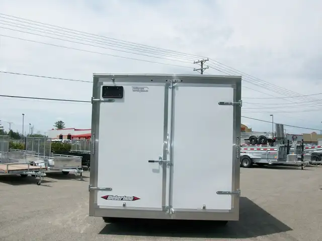 2025 Weberlane CARGO 8'.6in. X 14' V-NOSE 2X 5200LB.GLISSIERE CO in Cargo & Utility Trailers in Laval / North Shore - Image 8