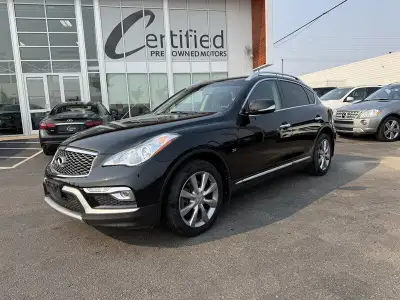 Experience luxury, performance, and reliability with this 2016 INFINITI QX50. Powered by a smooth an...