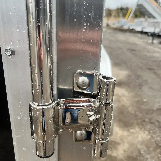 Aluminum 7x14+Vee 7FT INT Height Enclosed cargo Trailer in Cargo & Utility Trailers in Brantford - Image 10