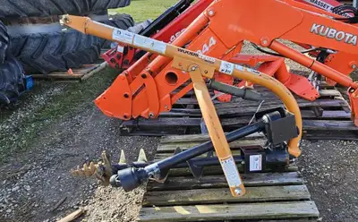Good used post hole auger for a smaller trator;Condition : Good 2010 Woods Post Hole Auger