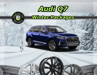 Audi Q7 winter tires and wheels winter package - Best Prices in GTA Audi Q7 tires, we carry all majo...