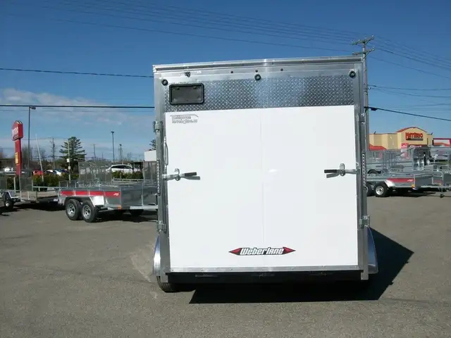 2025 Weberlane CARGO 7' X 12' V-NOSE 7'HT RAMPE VTT MOTO TRACTEU in Cargo & Utility Trailers in Laval / North Shore - Image 8