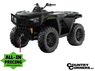 Receive a 30 Month Warranty with Arctic Cat's current promotions!* All-In Sale Price - $14,048 + HST...
