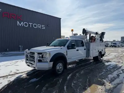 2019 Ford F-550 XLT Service Truck 6.7L Powerstroke Diesel 4x4 Automatic Transmission CREW Cab XLT Pa...