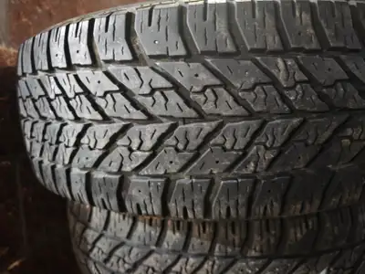 WINTER FOUR 75%-80% NEW GOODYEAR 205/55R16 ULTRAGRIP WINTER Installation and Balancing Included Look...