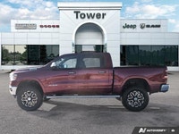 Look at this 2019 Ram 1500 Laramie. Its Automatic transmission and 5.7L Hemi V8 Engine engine will k... (image 2)