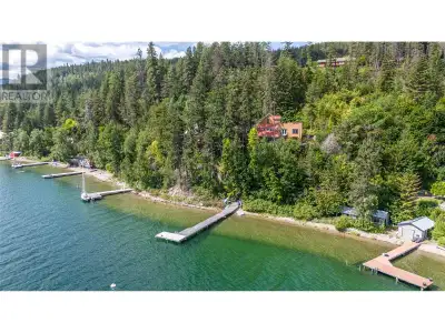 Experience lakefront living like never before with this expansive estate on Okanagan Lakeshore. Feat...