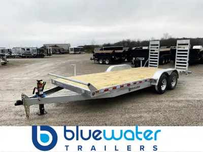 SALE!! REGULAR $9970 NOW ONLY $8980!! Canada Trailers Galvanized Car Hauler Trailer 10,800 lbs. GVWR...
