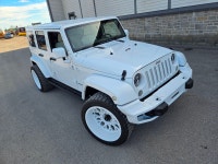 Look unique ALL WHITE Jeep Wragler Unlimited. Roues Vision 22x14" blanches sur pneus Mud Terrain 33x... (image 8)