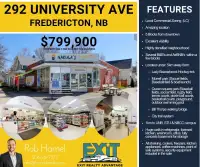 Convenience Store For Sale - 292 University Ave. Fredericton, NB