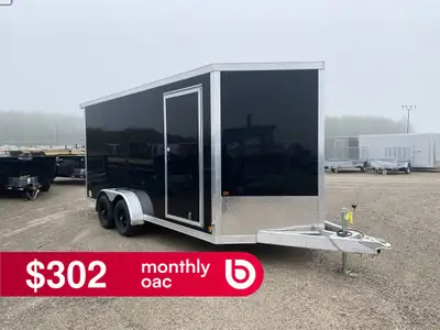 Canadian Mennonite Built Aluminum Enclosed Cargo Trailer is $14,530.00 or $290.57/month! Ord: 6089 -...