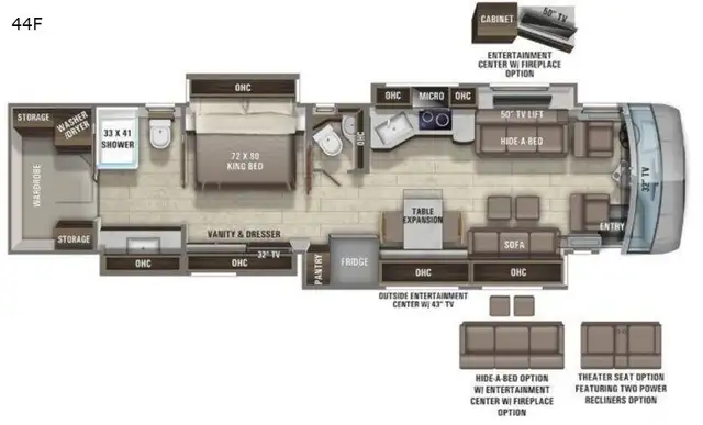 2021 Entegra Coach Anthem 44F only 35K Miles in RVs & Motorhomes in Moncton - Image 3