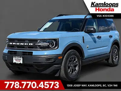 Pre-Owned 2022 Ford Bronco Sport Big Bend - Remote Start | Backup Camera | Heated Front Seats | Clot...