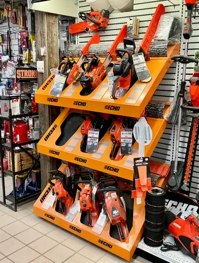 Iron Inventory Inc! Maxwell Farm Service has lots of generators and chain saws for all your clean up...