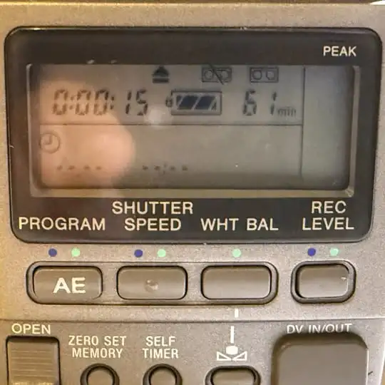 Sony DCR-VX100063234551332737123