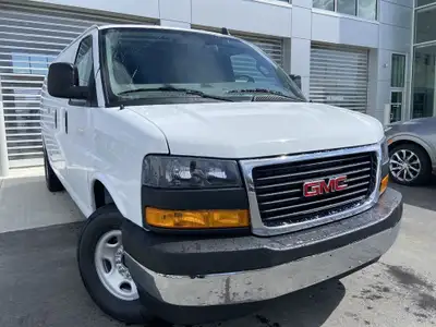 AMVIC Licensed Dealer The 2025 GMC Savana Cargo Van in Summit White is a dependable and highly funct...