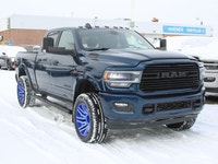 This 2021 Ram 3500 Laramie is finished in Patriot Blue Pearl with the blacked-out Night Edition pack... (image 7)