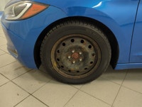 Finished in a confident Blue exterior with a clean Black interior, this pre-owned 2018 Hyundai Elant... (image 9)