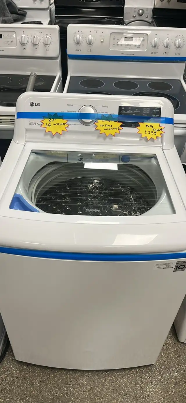 Lg Top Load Washer- Extremely Clean-Fully Tested  Tested in Washers & Dryers in Kitchener / Waterloo - Image 5