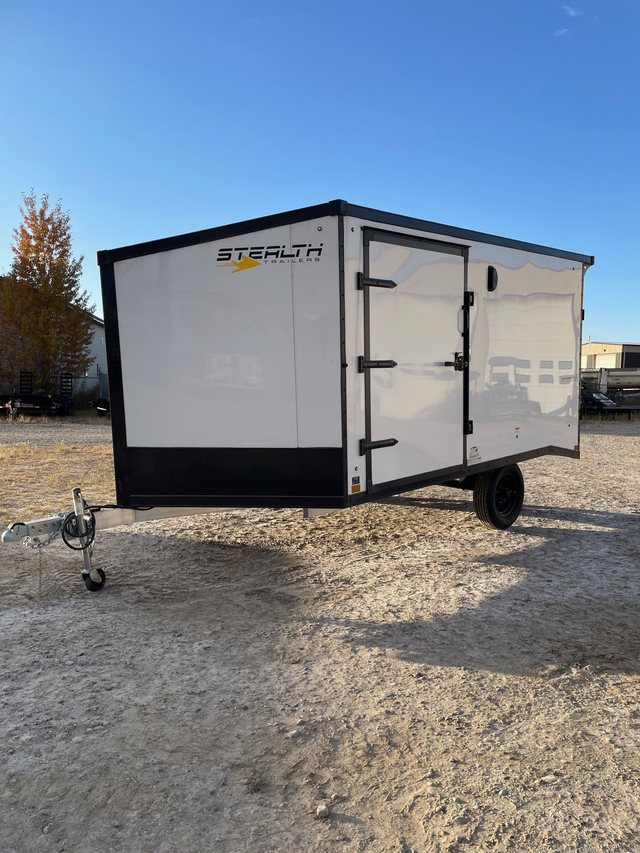 Stealth Apache***8.5x12*** 2 Place Sled Trailer   in Cargo & Utility Trailers in Calgary - Image 2
